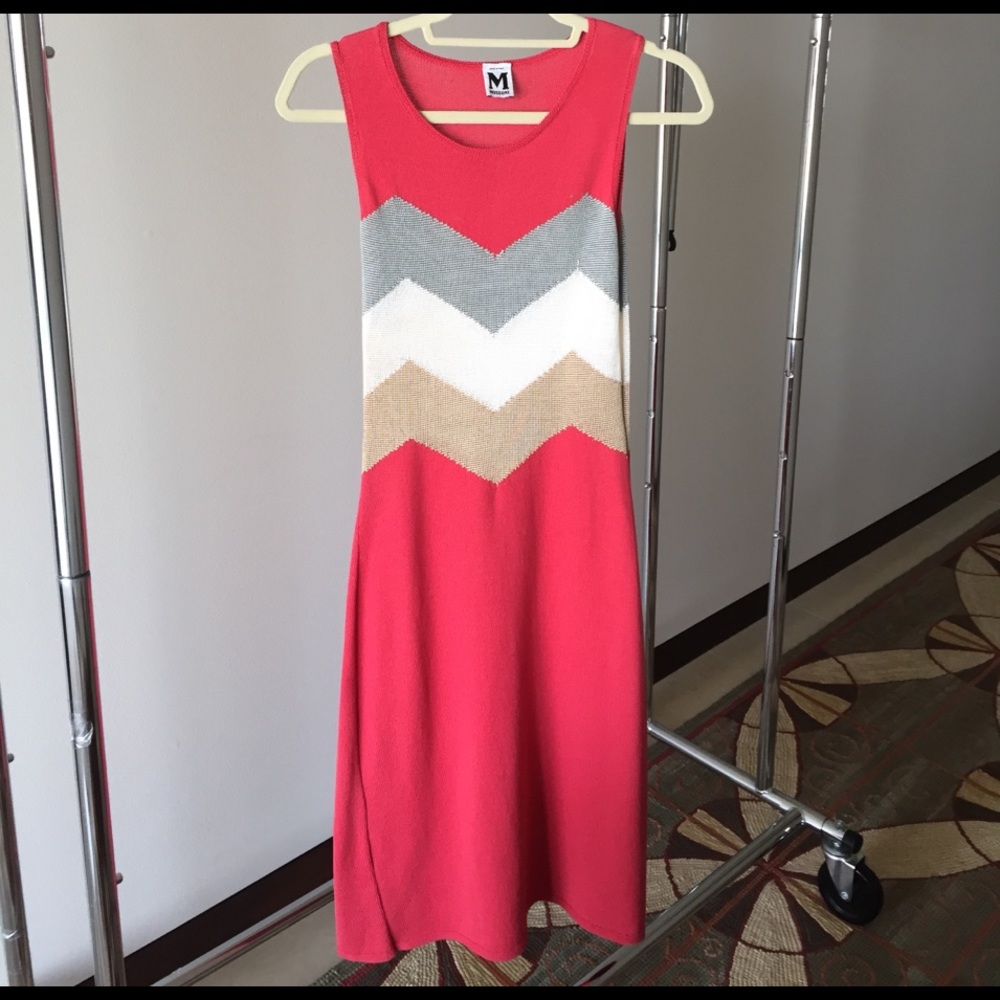 M Missoni knit multicolor dress