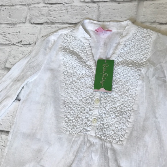 Lilly Pulitzer Tops - 🌷Spring Sale🌷New Lilly Pulitzer White Tunic