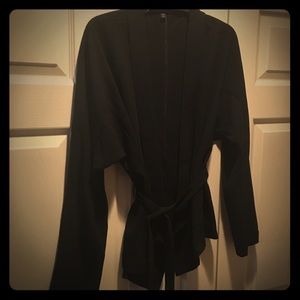 Tie waist Express suit jacket