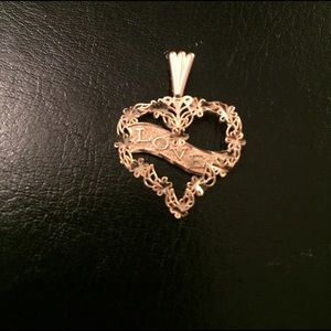 14k Gold Heart Pendant