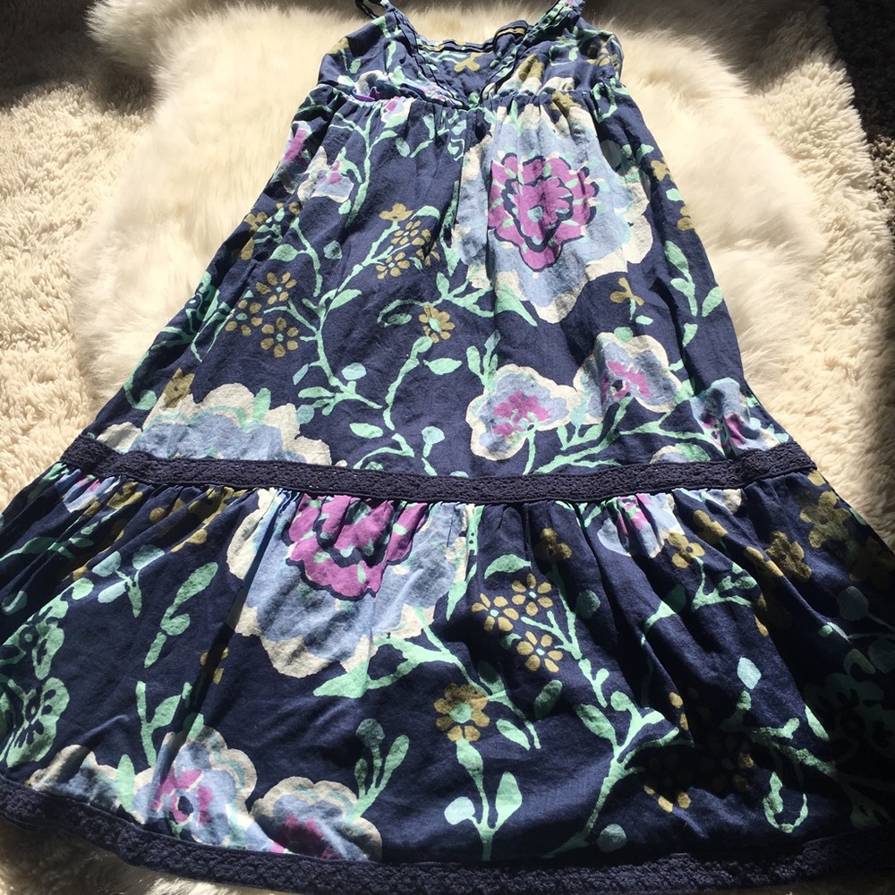 Flowing flower dress