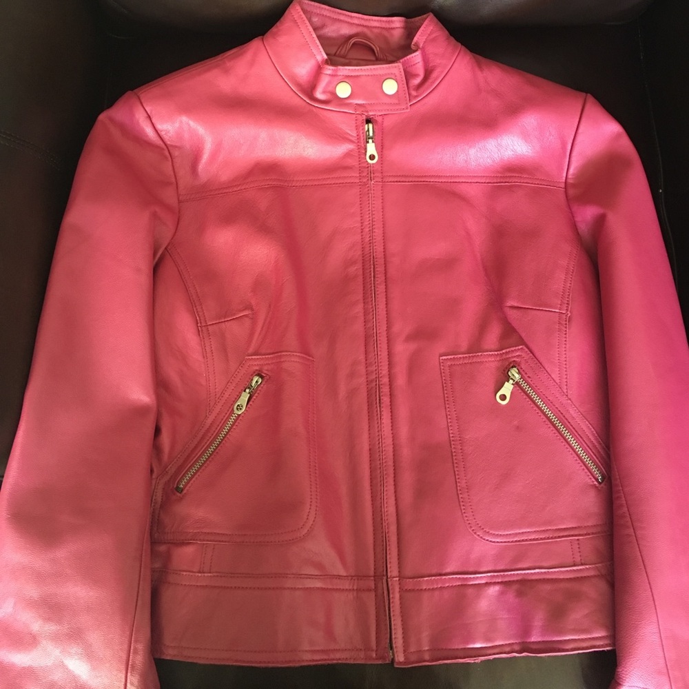 Genuine Leather Jacket 💗