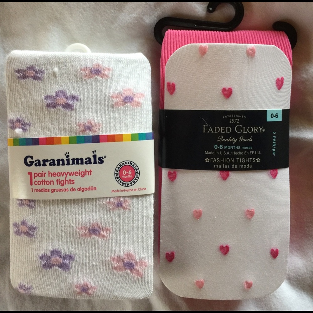Infant girls tights