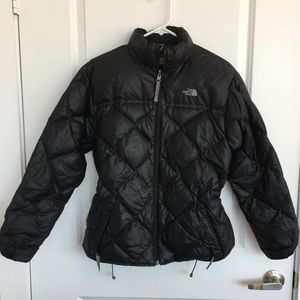 North Face down-feather ski jacket