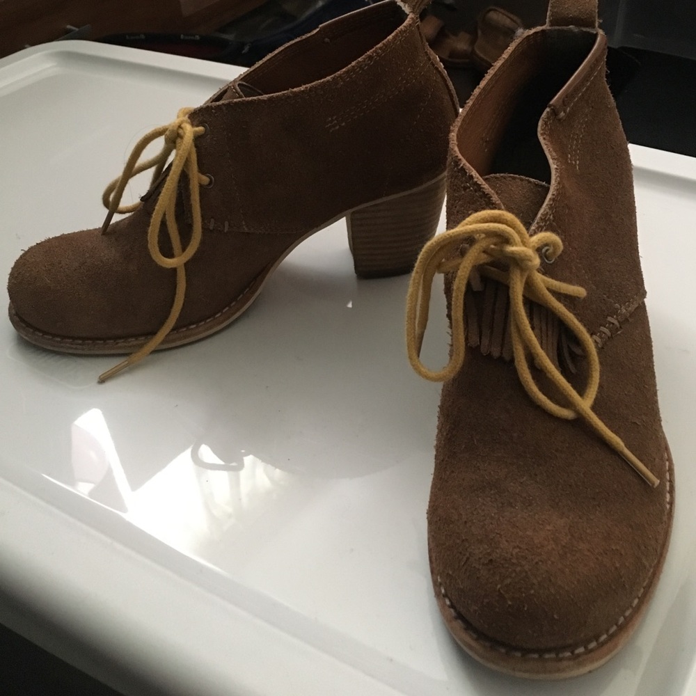 Swede Fringe Booties