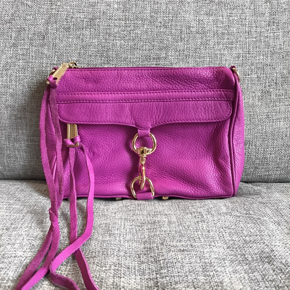 REBECCA MINKOFF Mini Mac - Bright Purple/Pink