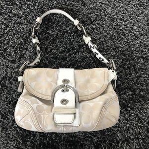 Coach Signature Braided Soho Flap Bag