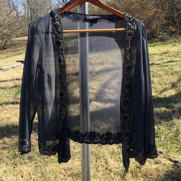 JKARA Jackets & Blazers - Exquisite beaded J Kara dressy jacket.