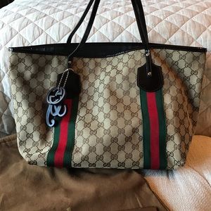 Authentic Gucci Tote Handbag