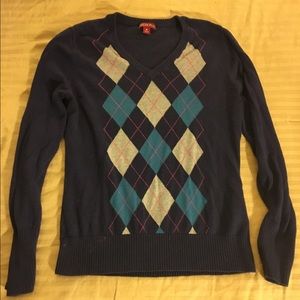 Argyle sweater