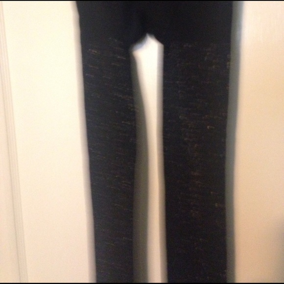 Black sparkly leggings - Picture 2 of 2
