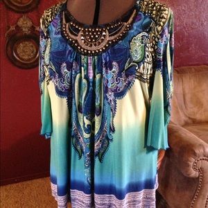 Boho hippie shirt