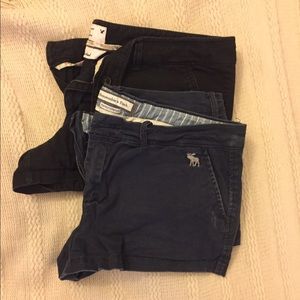 Abercrombie and American Eagle Shorts- size 12