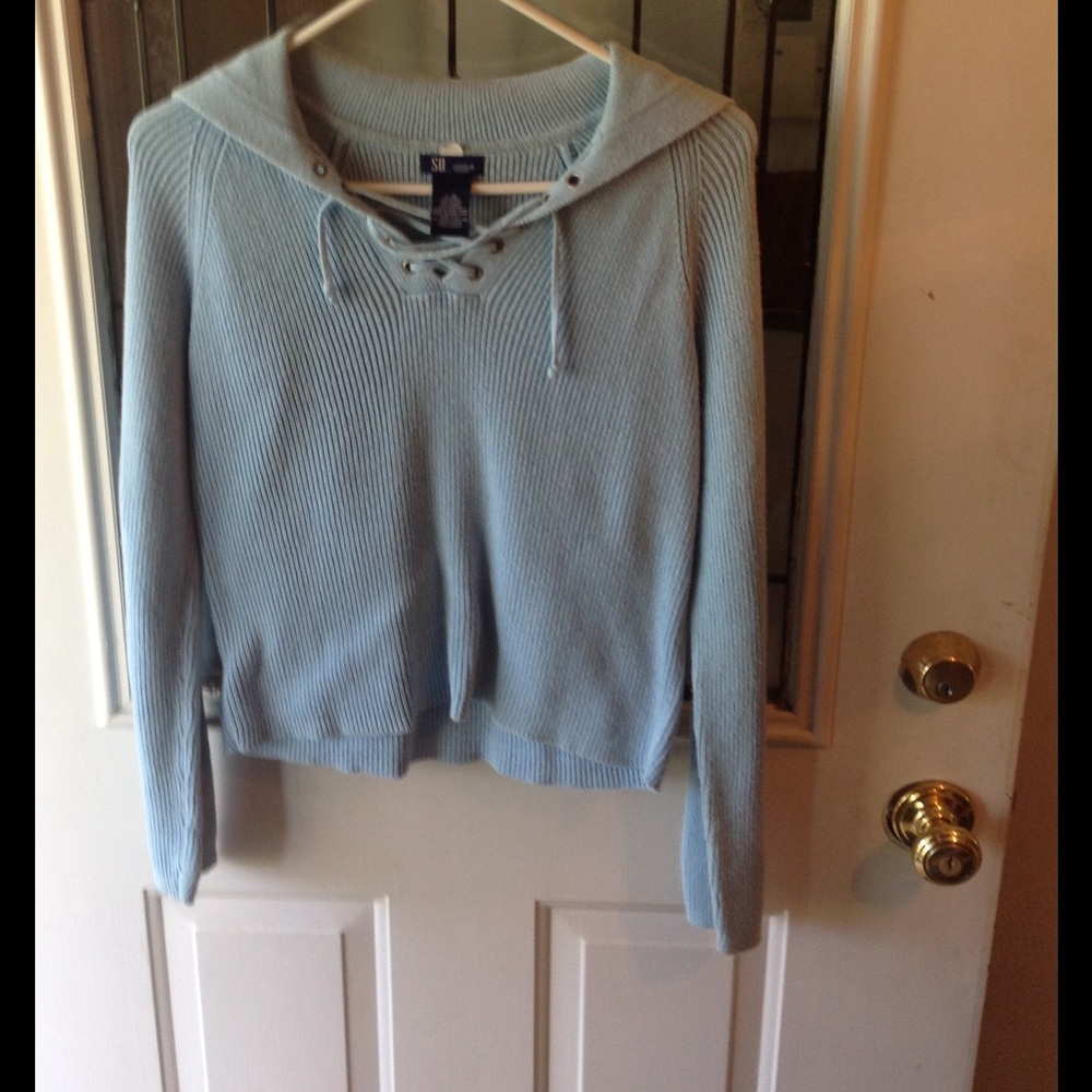 Light blue sweater