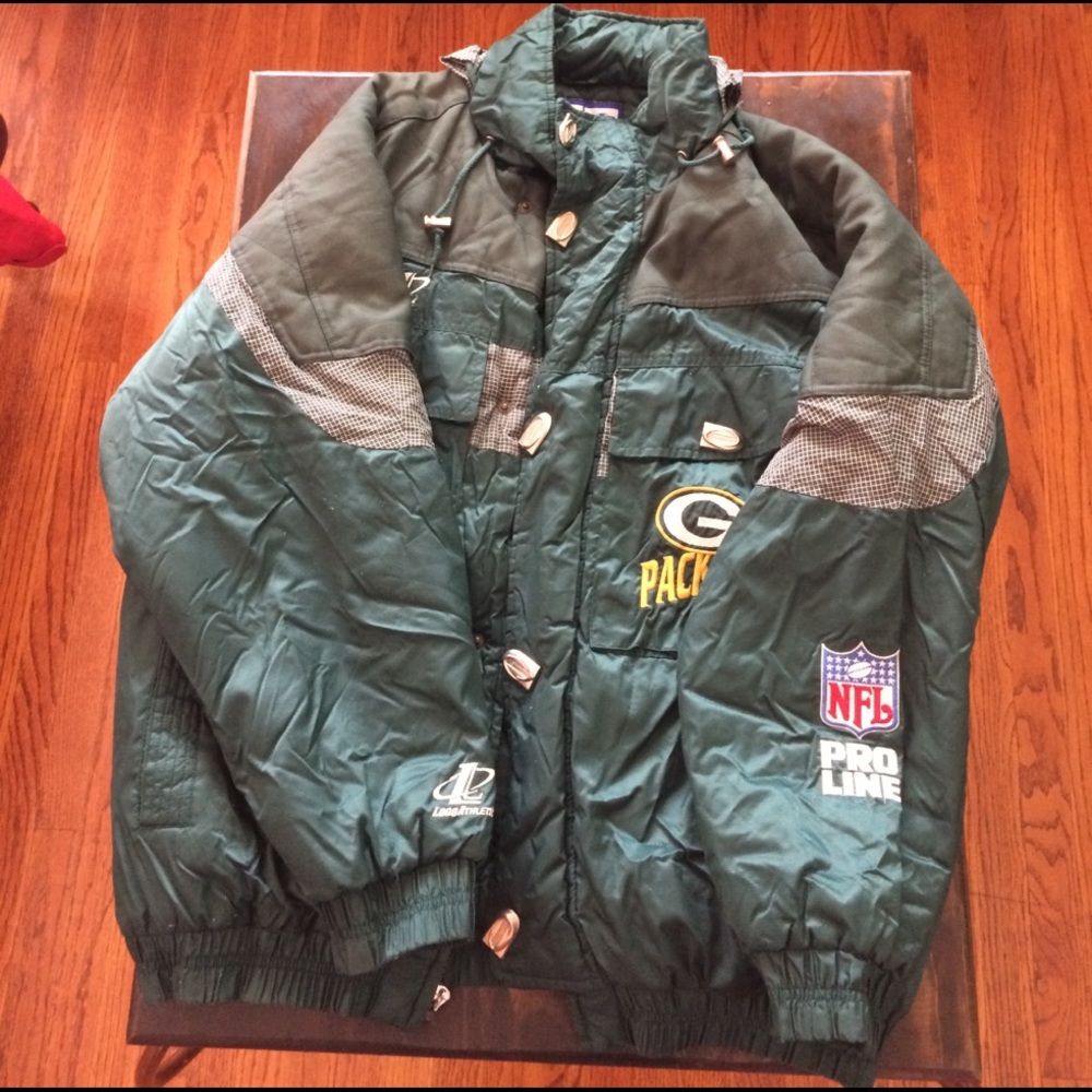 Vintage x packers x NFL x coat x jacket