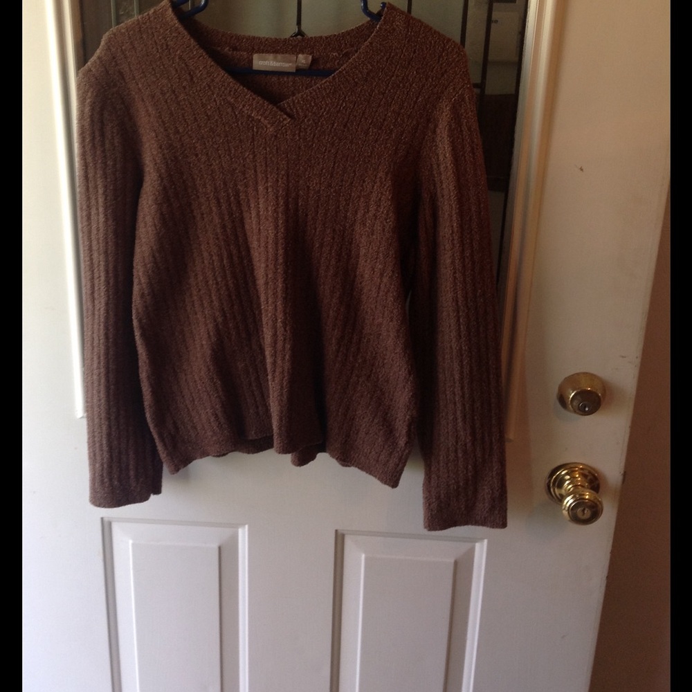 V-neck sweater