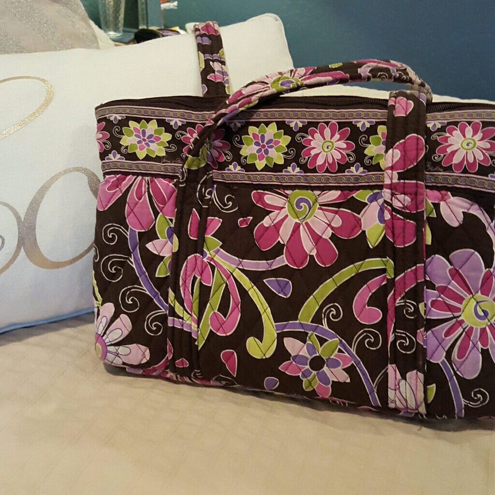 Vera Bradley Floral Purse Tote 14"x9"