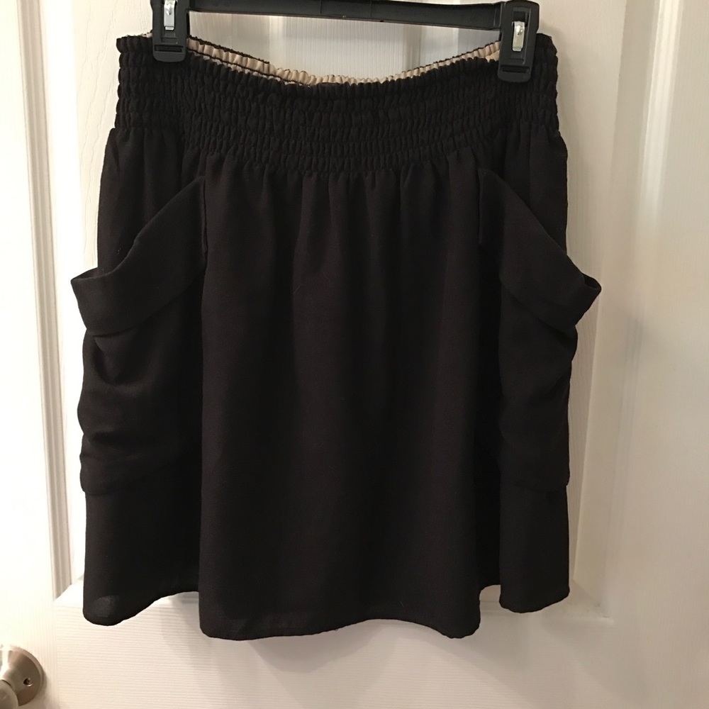 H&M Black Basic Skirt