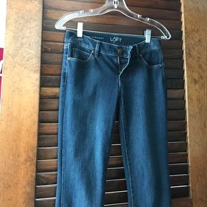 Ann Taylor Loft Straight Leg Jeans