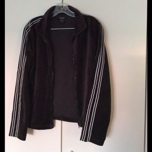 Express black zip up- XL