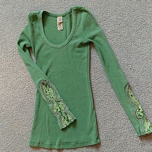 Free People Long Sleeve Top