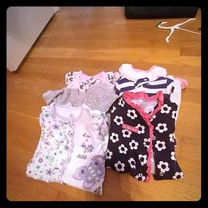 Newborn Baby Girl Sleepers