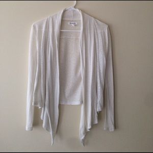 White Cardigan