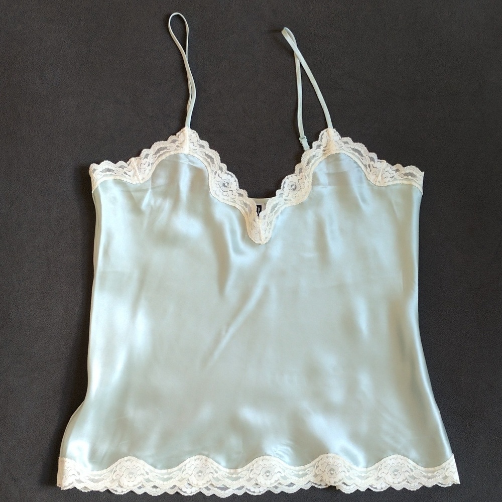 Gap Light Blue Silk Camisole