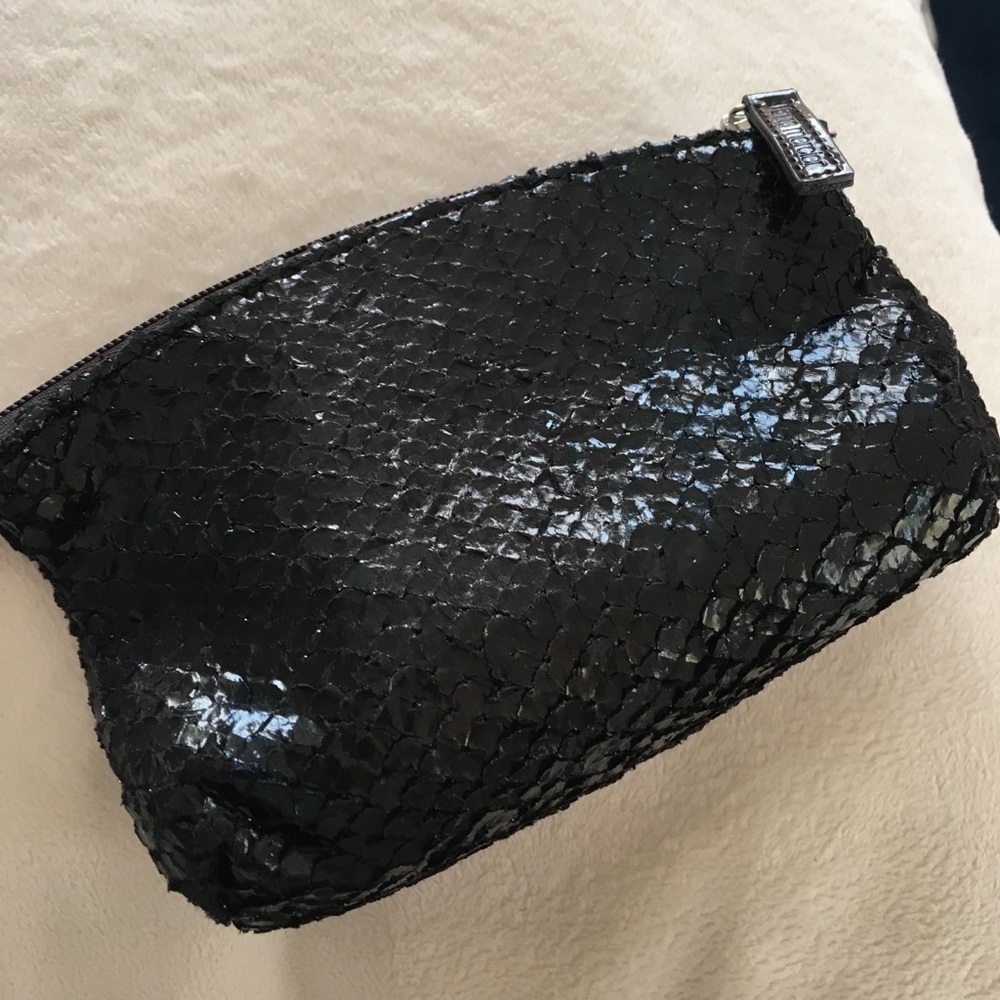 Laura Mercier brown Makeup Bag