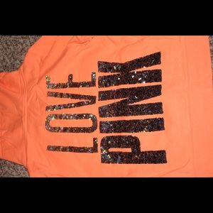 Bright orange jacket by Pink Victoria Secret