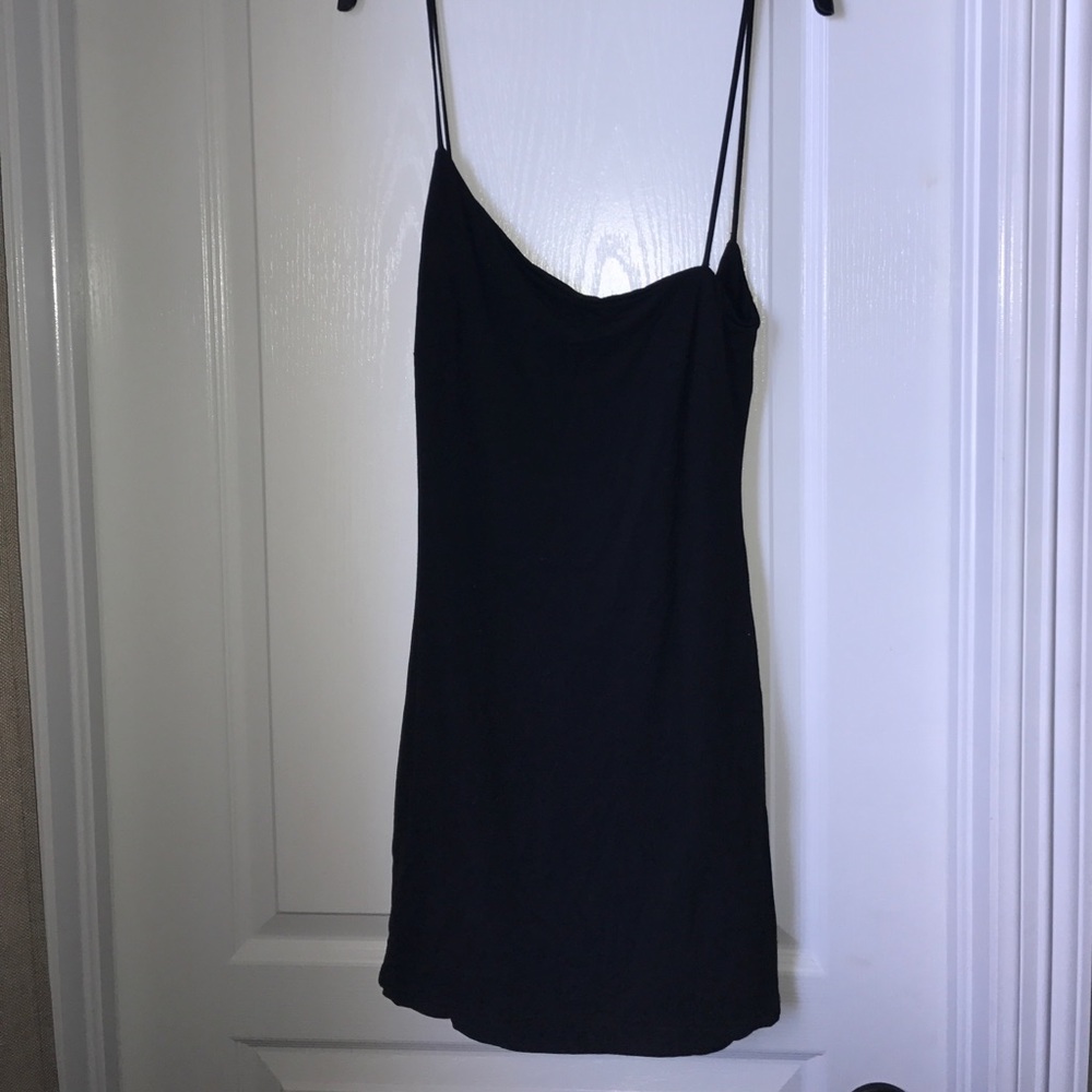 Low back black Tobi dress