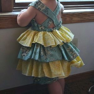 Mustard Pie Baby Romper 3 months