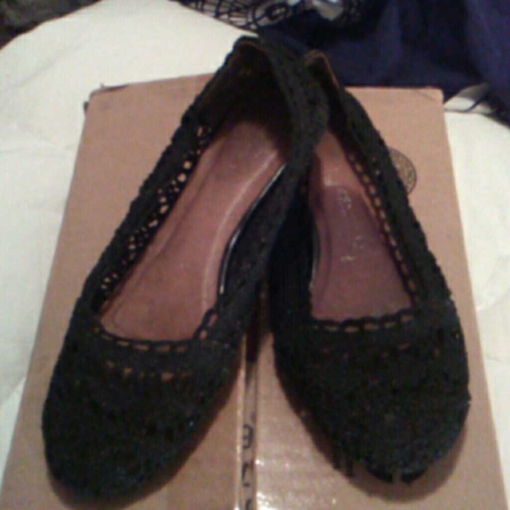 Jeffrey Campbell Flats in Black