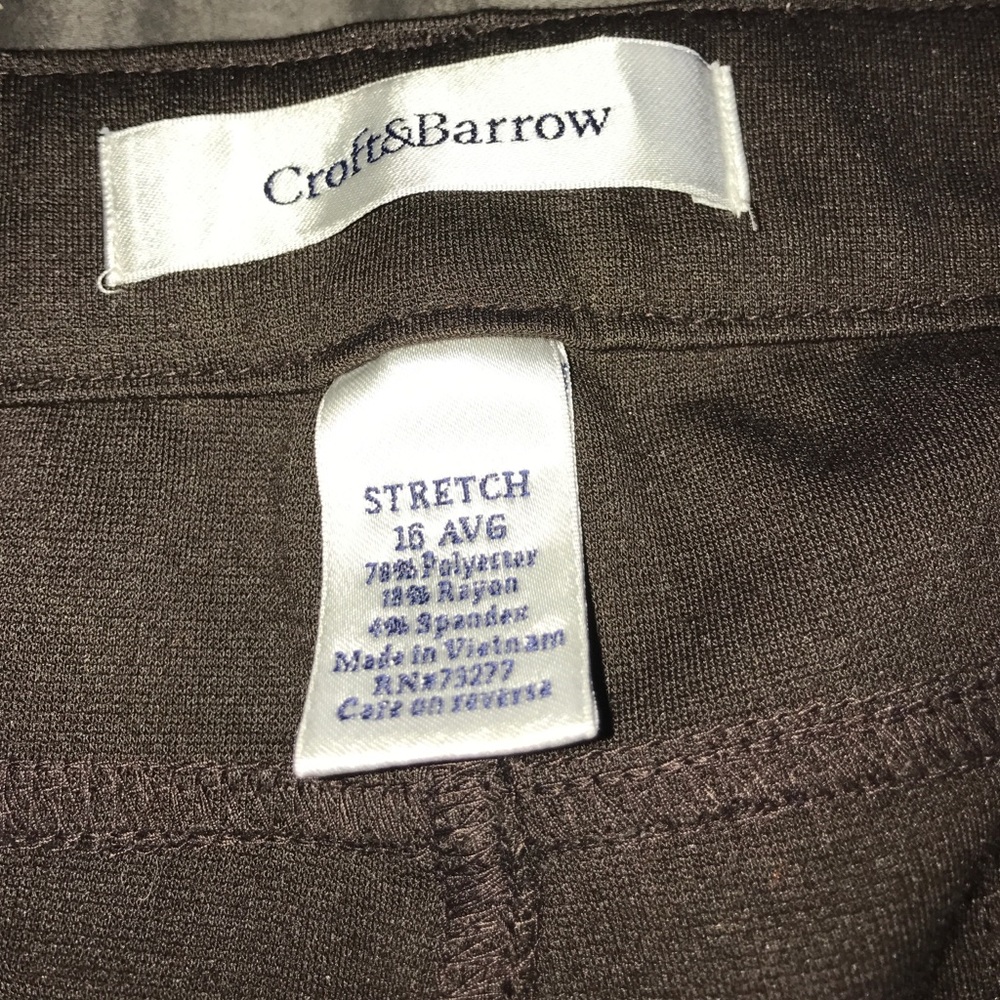 brown work pants - Picture 2 of 2