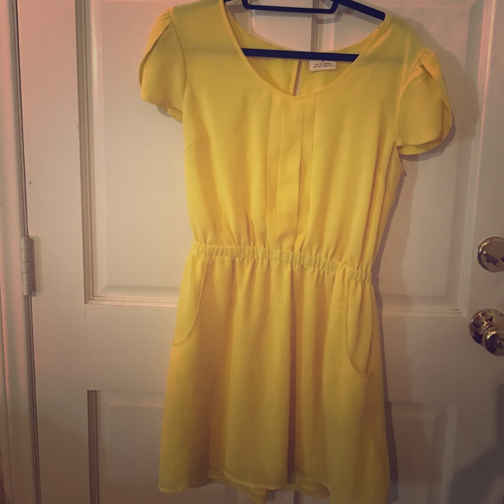 Urban Outfitters Yellow Dress