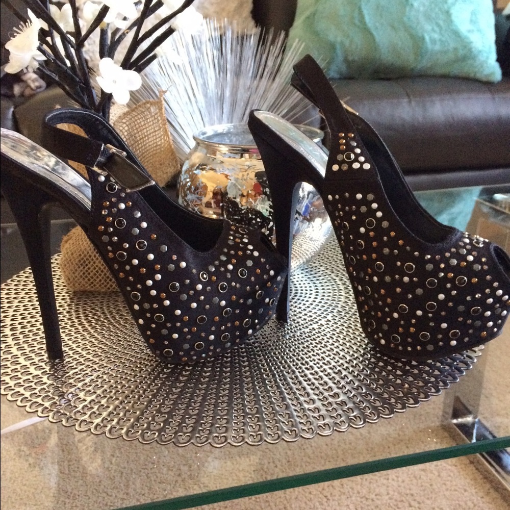 Platform stiletto sexy heels size 6