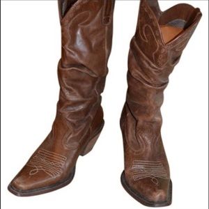 Steve Madden Saddle cowboy boots