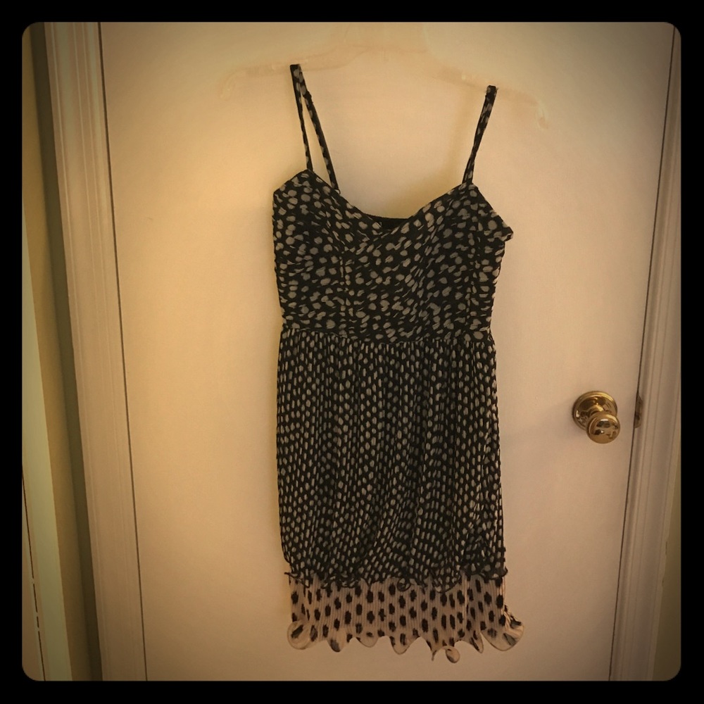 Spaghetti strap mini dress