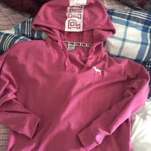PINK nation hoodie large
