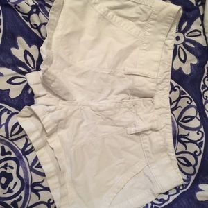 White shorts