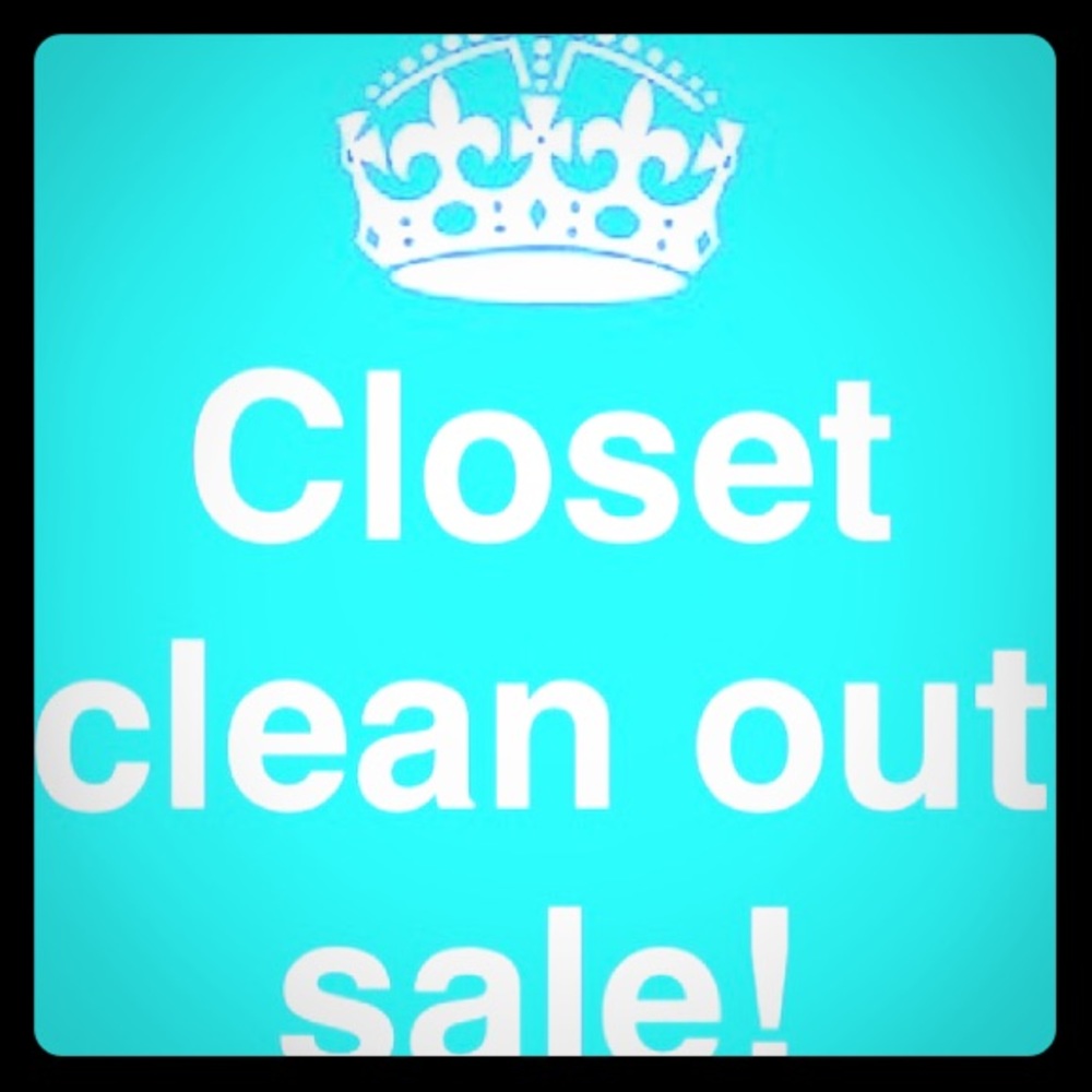 CLOSET SALE!!!!!