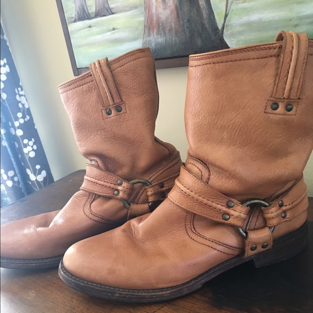 Frye Harness Boots size 9.5