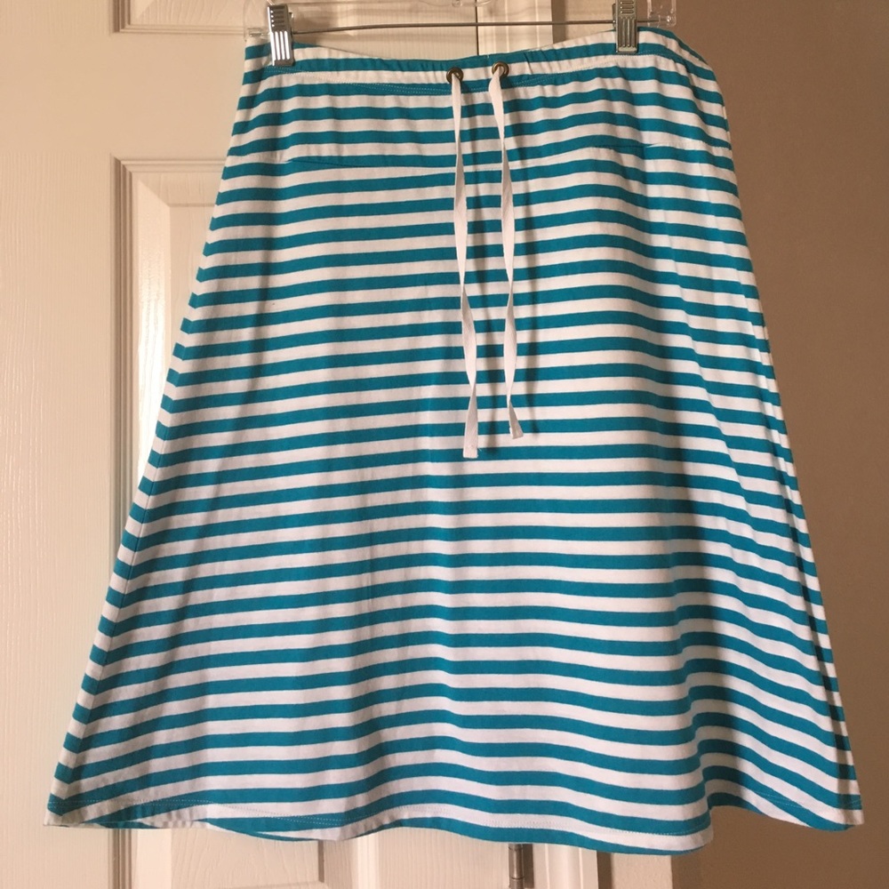 Gap cotton a-line skirt