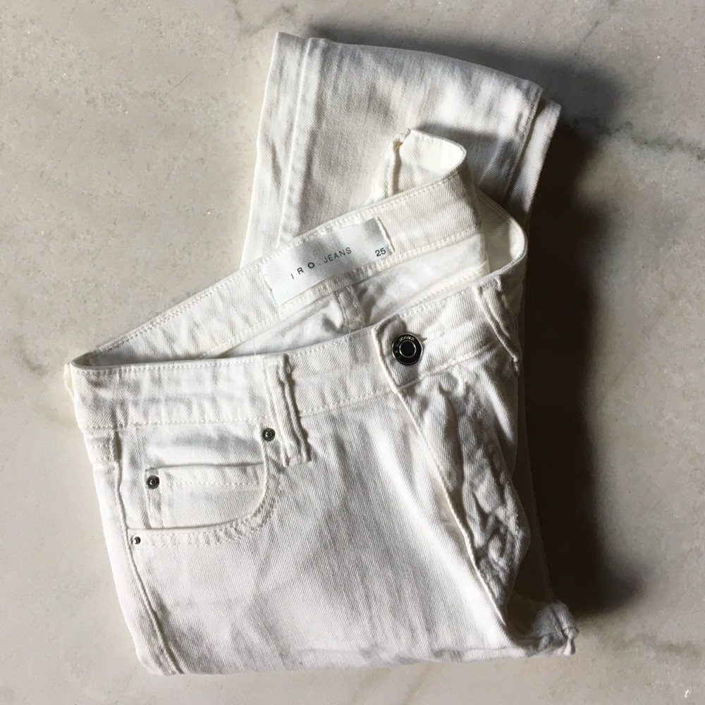 SALE!!!! Iro White Jeans Size 25 OPEN TO OFFERS