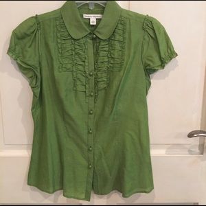 Cute, flirty silk blouse