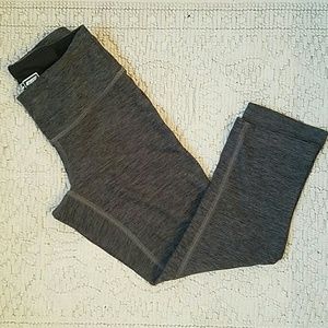 Gray Workout Crops XS
