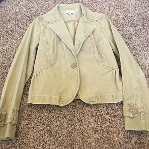 Corduroy Loft Jacket size 6-beige