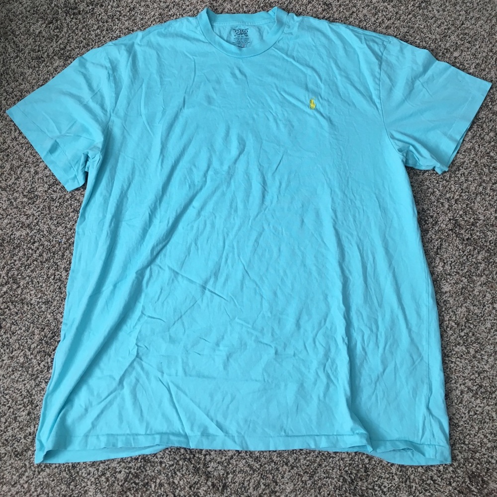 Teal polo Ralph Lauren short sleeve tee
