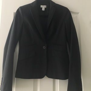 Ann taylor LOFT black blazer jacket suit