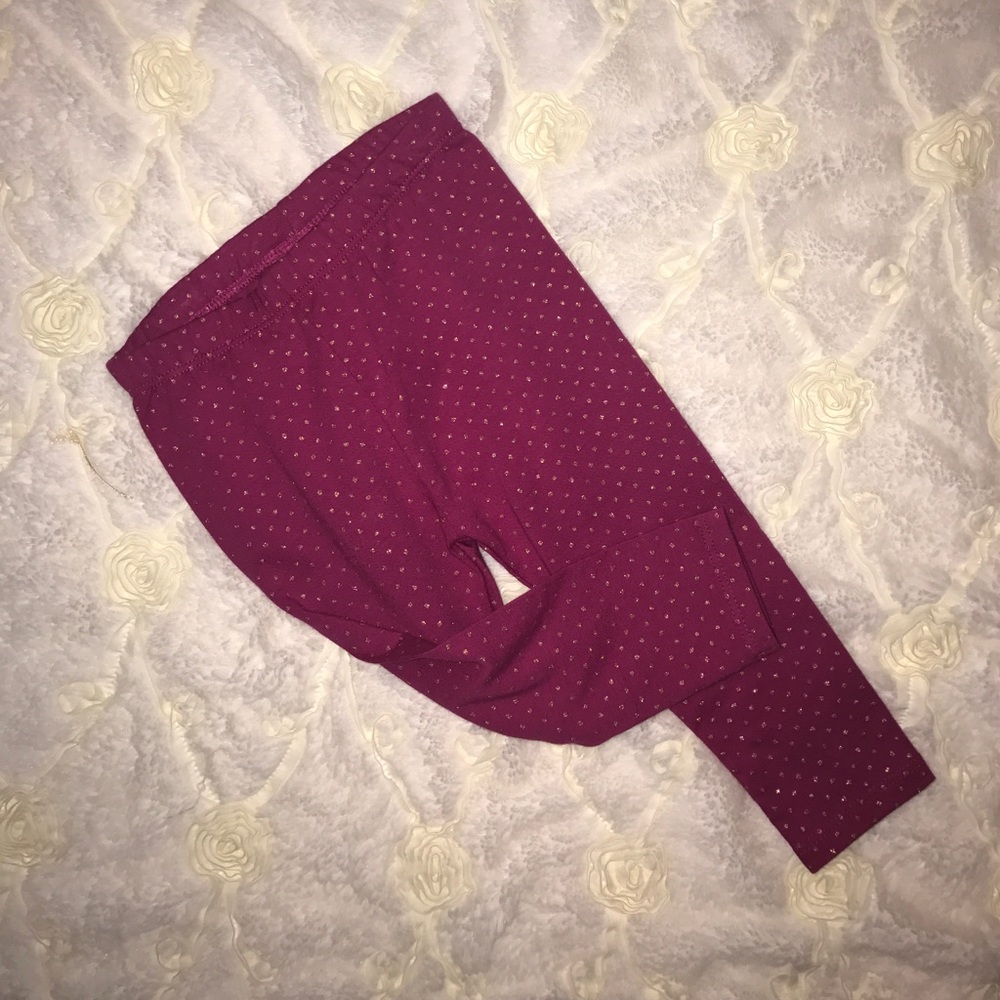 ❤BRAND NEW❤ Pink & Gold Baby Girl Leggings